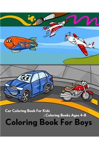 Coloring Book For Boys
