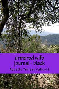 armored wife journal - black