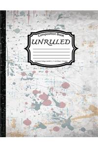 Unruled Composition Book