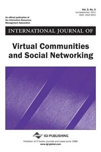 International Journal of Virtual Communities and Social Networking, Vol 3, No 3