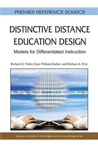 Distinctive Distance Education Design