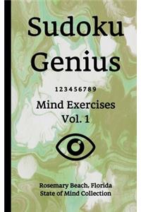 Sudoku Genius Mind Exercises Volume 1