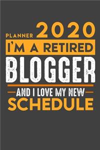 Planner 2020 for retired BLOGGER