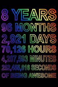 8 Years Of Being Awesome