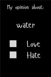 My opinion about