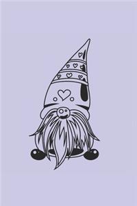 Scandanavian Gnome, Christmas Notebook Kids, Lined Journal/Notes Christmas (Type 4)