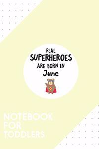 Notebook for Toddlers