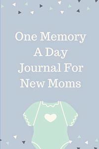 One Memory A Day Journal For New Moms