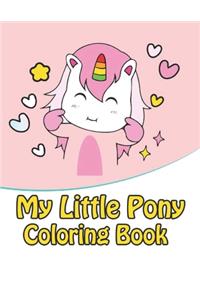 my little pony coloring book