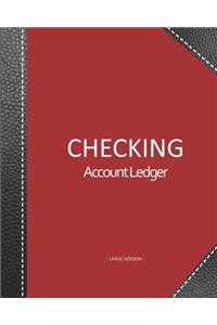 Checking account ledger - Large version