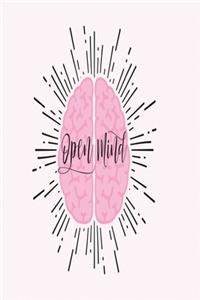Notizbuch Open Mind