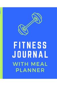 Fitness Journal With Meal Planner