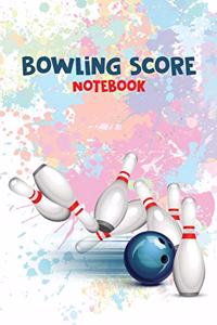 Bowling Score Notebook