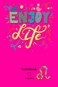 Graph Notebook Leo SignMagenta Cover160 pages 6x9-Inches