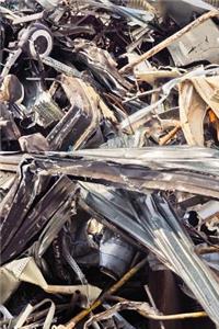 Metal Recycling Scrap Pile Journal