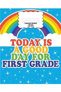 First Grade Composition Notebook for Kids