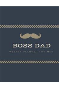 Boss Dad Weekly Planner for Men