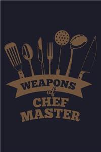 Weapons of Chef Master