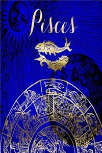 2019 Weekly Planner Pisces Symbol Astrology Zodiac Sign Horoscope 134 Pages