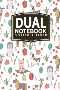 Dual Notebook - Dotted & Lined