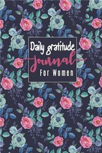 Daily Gratitude Journal for Women: Journal Writing Prompts in 5 Minute a Day