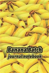 Banana Batch Journal Notebook