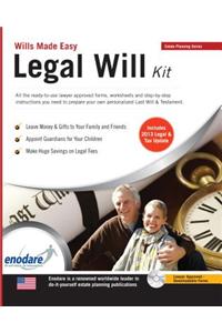 Legal Will Kit [With CDROM]