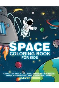 Space Coloring Book for Kids