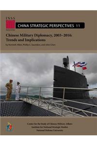Chinese Military Diplomacy, 2003-2016