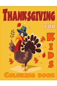 Thanksgiving Coloring book for kids ( For Toddlers)