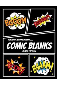 Publishing Blanks Present..... Comic Blanks (Black Edition)