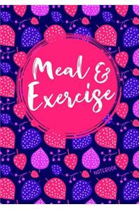 Meal & Exercise Notebook