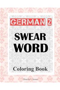 German 2 Swear Word Coloring Book