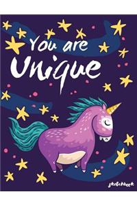 You Are Unique Sketchbook