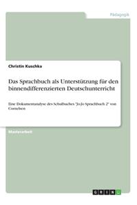 Sprachbuch als Unterstützung für den binnendifferenzierten Deutschunterricht