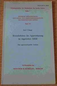 Besonderheiten Der Agrarverfassung Im Ungarischen Alfold