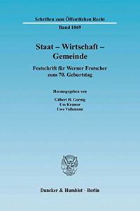 Staat - Wirtschaft - Gemeinde