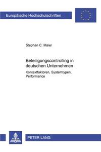 Beteiligungscontrolling in Deutschen Unternehmen