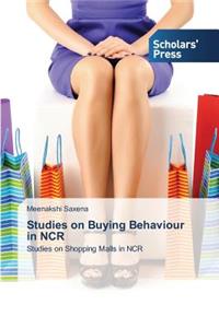 Studies on Buying Behaviour in NCR