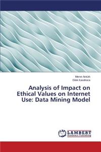 Analysis of Impact on Ethical Values on Internet Use