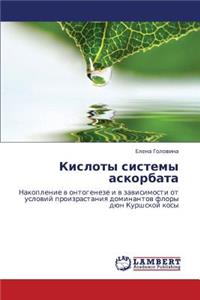 Kisloty Sistemy Askorbata