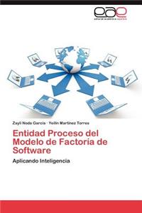 Entidad Proceso del Modelo de Factoria de Software