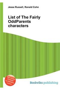 List of the Fairly Oddparents Characters