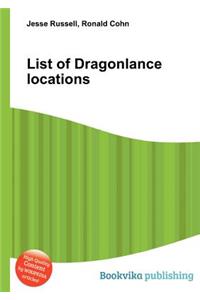 List of Dragonlance Locations