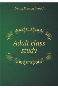 Adult class study