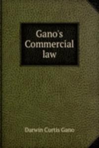 Gano's Commercial law