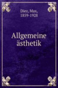 Allgemeine asthetik