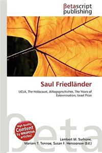 Saul Friedlnder