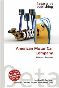 American Motor Car Company