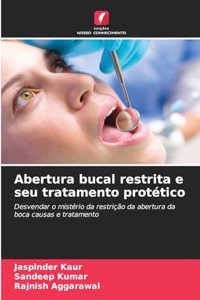 Abertura bucal restrita e seu tratamento protético